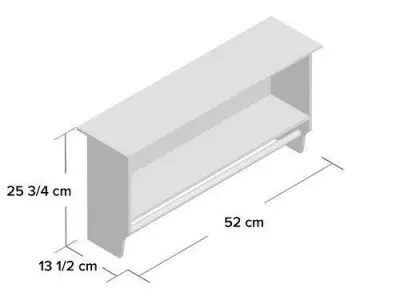 Ashbury Accent Shelf 3D model