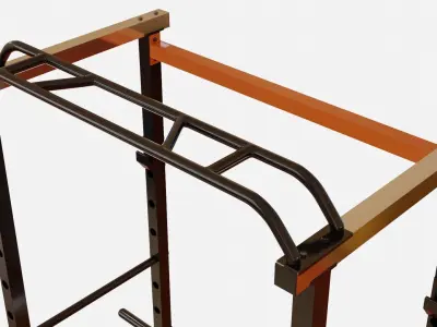 Gym System Cage 3D model