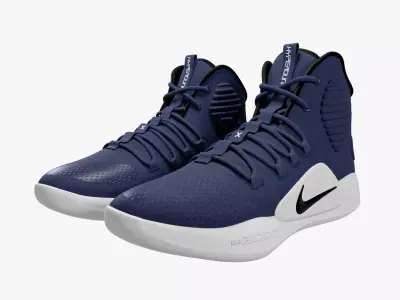 Basketball Shoes Nike Dark 3D model