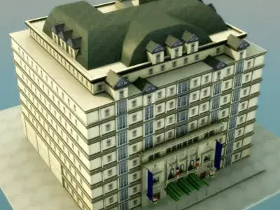 Luxury Paris Apartment 3D model