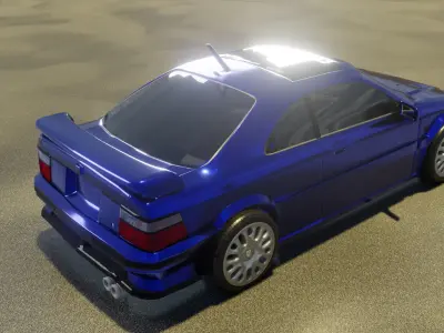 Rover 200 Coupe Tomcat 3D print model