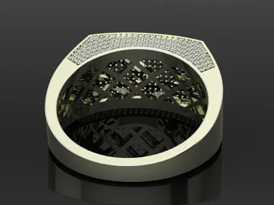 Band Ring 3D print model