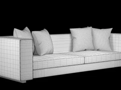 Sofa 3d model 3D model buy