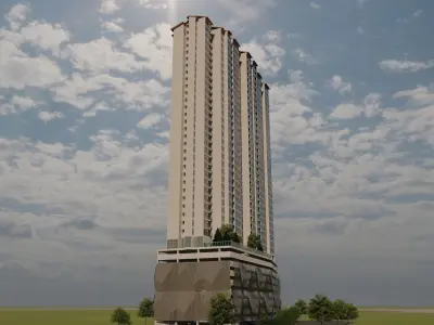 condominium 3D model