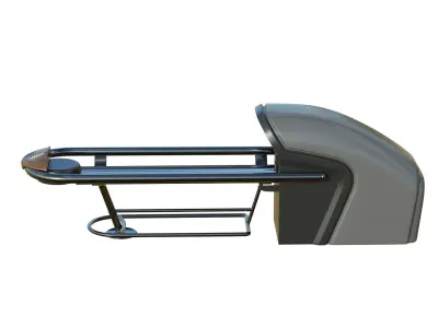 Bowling Return System Low-poly 3D model