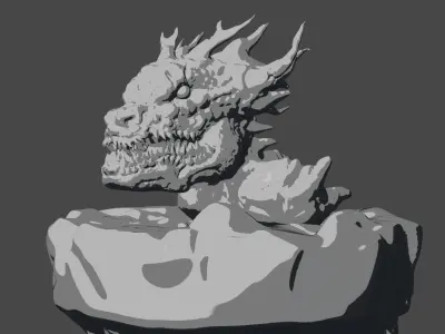 DRAGON HEAD  3D model