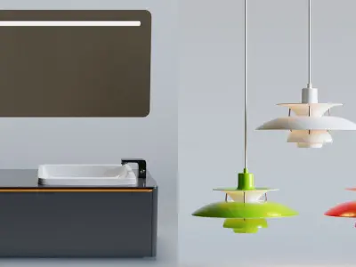 Luxcore Interior Archviz  Classic Pack 3D model