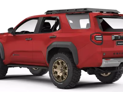 Toyota 4Runner Trailhunter 2025 3D model