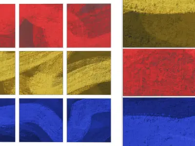 9 Abstract Frames Set 14 3D model