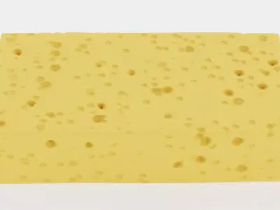 Sponge V1 - Rectangular Cellulose Cleaning Prop 3D model