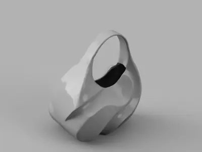 Abstract Fluid Handbag 3D print model