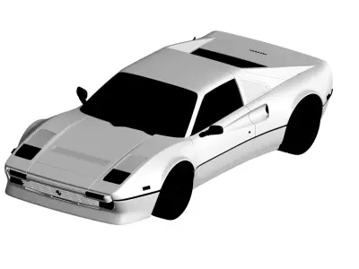 ferrari 308 3D model