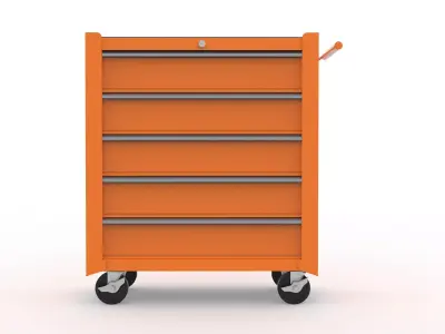 garage tools Low-poly 3D model