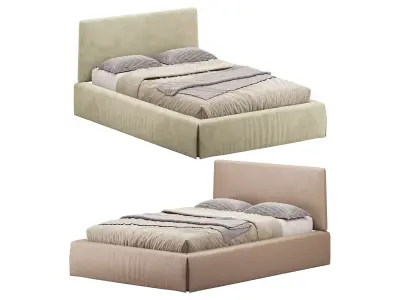 Double bed Adel by Ditre Italia 3D model