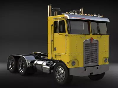 Kenwork K100 Day Cab 3D model