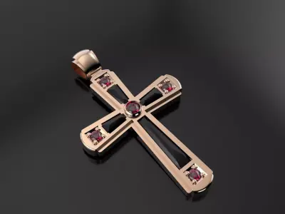 Apostolic Cross 3D print model