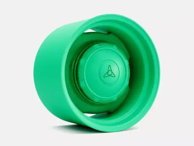 15x10 Mopar Steelie Wheel and Brake 3D print model