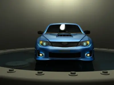 Subaru Impreza STI 3D model