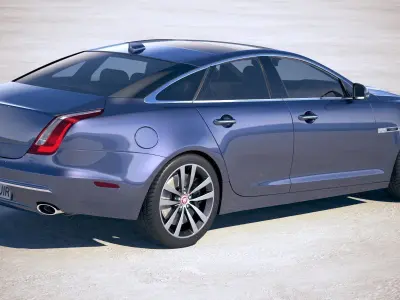 Jaguar XJ50 2019 3D model