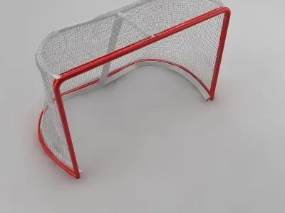 hockey cage 3D model