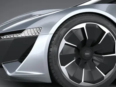Audi PB18 E-Tron Concept 3D model
