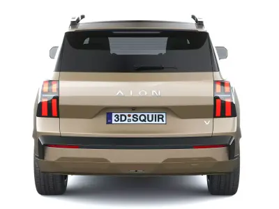 GAC Aion V 2025 3D model