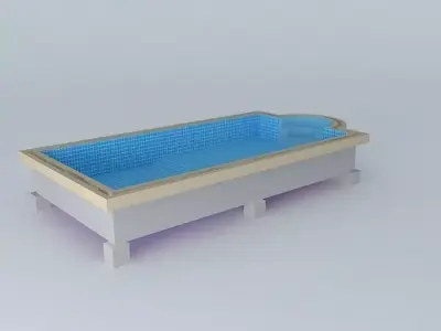 Pool Deep Free 3D model