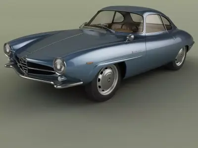 Alfa Romeo Giulia Sprint Speciale 3D model