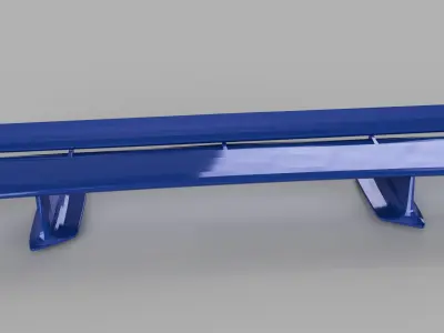 Nissan GT-R R34 Spoiler 3D print model