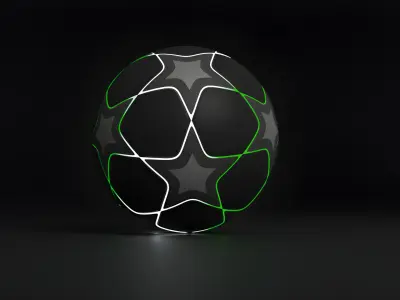 Football star Free 3D model