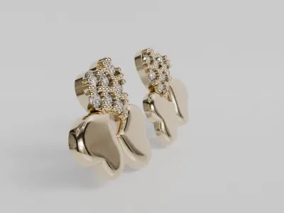 Hearts Clover 3D print model