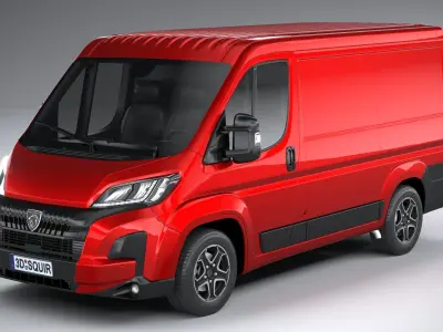 Peugeot Boxer L1H1 2024 3D model