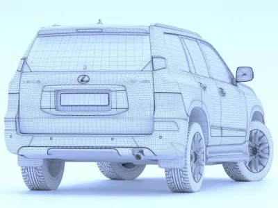 Lexus GX460 3D model buy