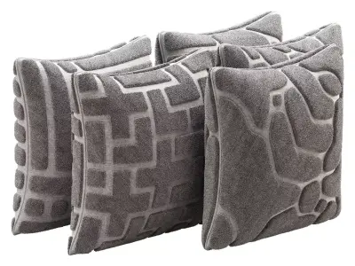 Decorative Pillow Low-poly 3D model
