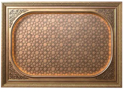 Oriental Ceiling Decorative Set 3D model