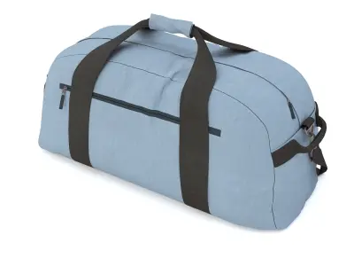 Blue Duffel Bag 3D model