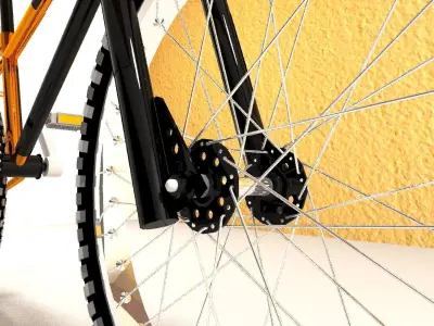 Bicycle 3d model bmx bike 3D model