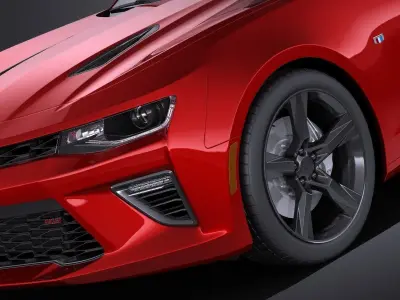 Chevrolet Camaro SS CG 2016 VRAY 3D model
