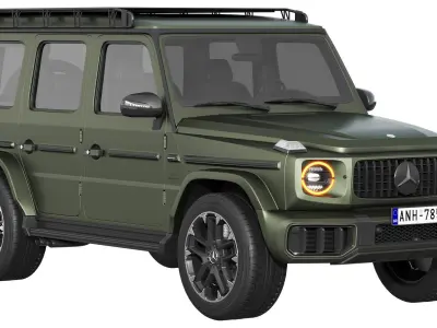 Mercedes-Benz G63 AMG 2025 Offroad Package PRO 3D model
