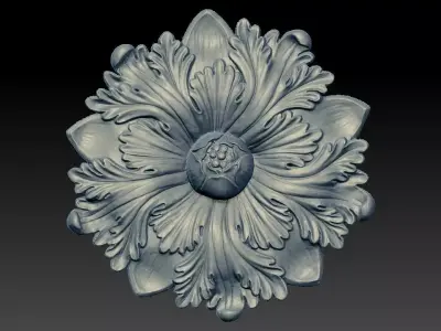 FLORAL PATTERN 3D model