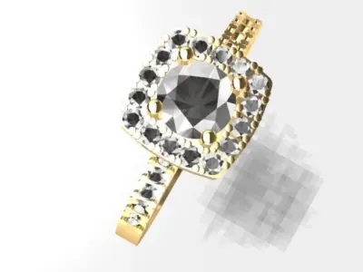 harmony ring engagement Free 3D print model