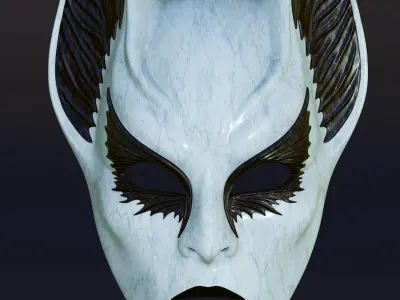 Vampire Mask 3D print model