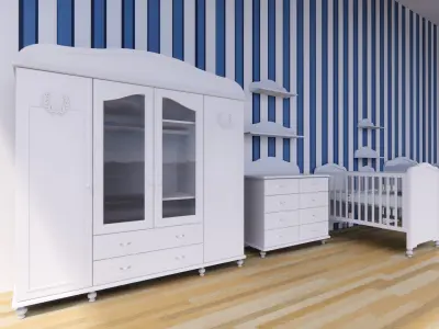 Shah children room full set special design 3D print model
