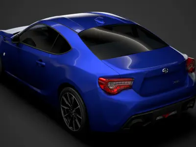 Scion FR-S 2016 3D model