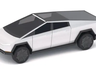 Tesla Cybertruck 3D model 12