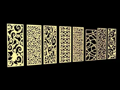 Decorative Panel Element 3D model