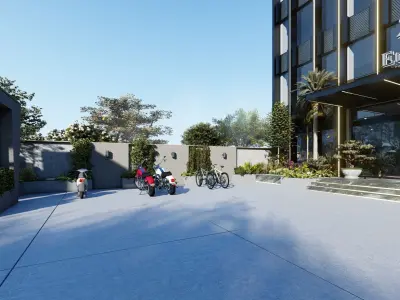 Modern Luxury Office Building 3D model