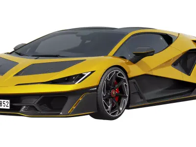 Supercar Fenomeno 2026 3D model