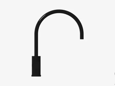 Sink Tap Set - Luxury - Sleek - 220 Low-poly 3D model