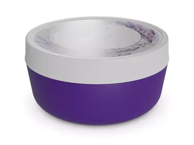 Car air freshener - lavender petals Low-poly 3D model